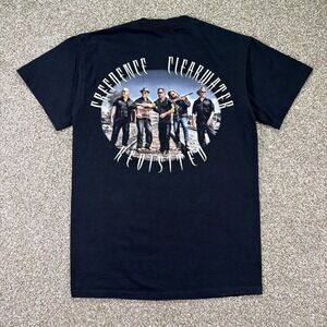 Vintage Creedence Clearwater Revival Shirt Black Small Free Bird